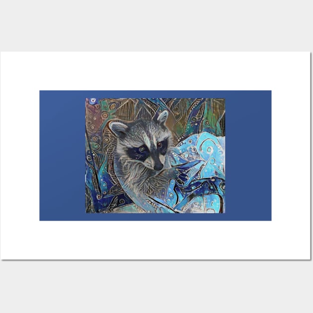 Rocky The Trash Panda Wall Art by ninasilver